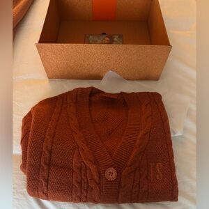 New, unworn Taylor Swift Life of a Showgirl YSM cardigan with box and CD